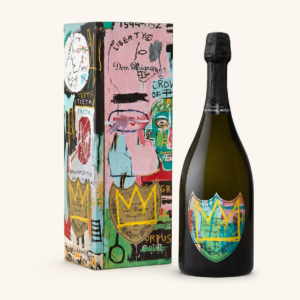 Bottiglia di Champagne Dom Pérignon Vintage 2015 Jean-Michel Basquiat Limited Edition con astuccio 750 ml