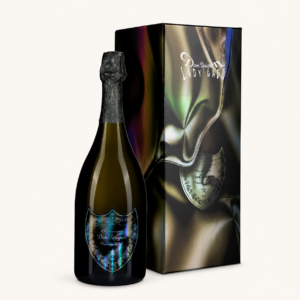 Bottiglia di Champagne Dom Pérignon Vintage 2010 Lady Gaga Limited Edition con astuccio 750 ml