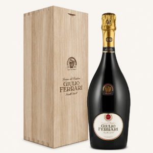 Bottiglia Magnum di Giulio Ferrari Riserva del Fondatore 2005 con cassetta in legno 1,5 L